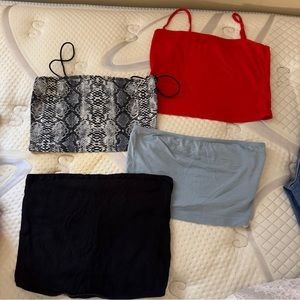 Tube top bundle🎀